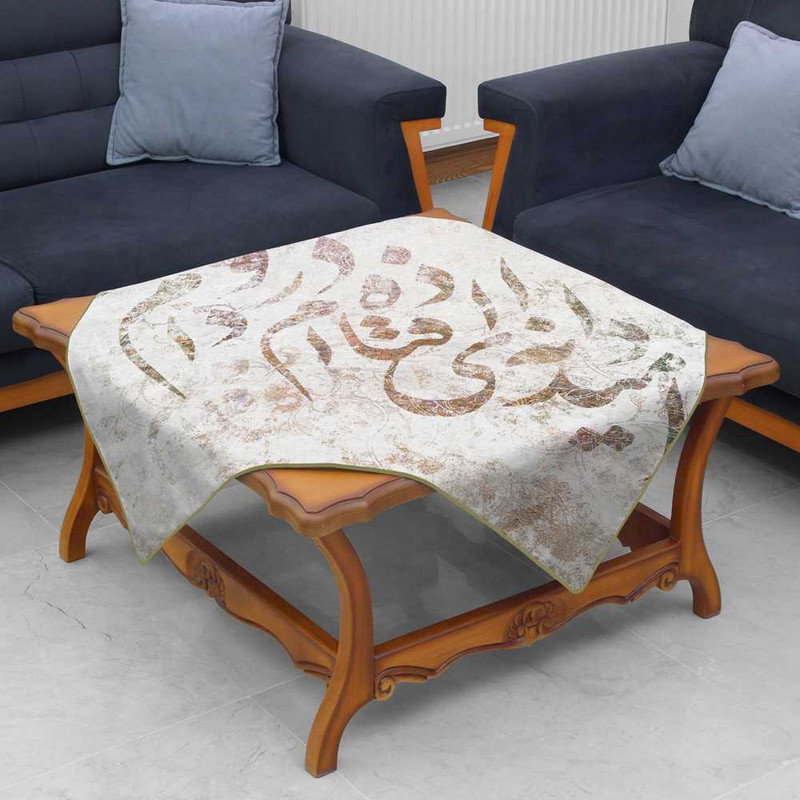 رومیزی تینادکور طرح دام دوست مدل mod00057