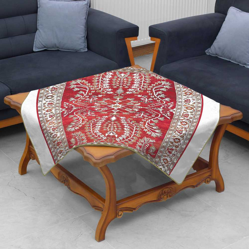 رومیزی تینادکور طرح عشایری لاکی مدل mod00026