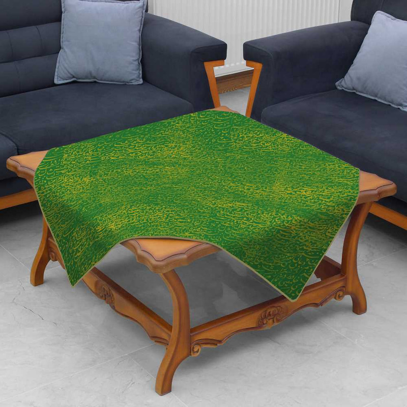 رومیزی تینادکور طرح نعنا مدل mod00396