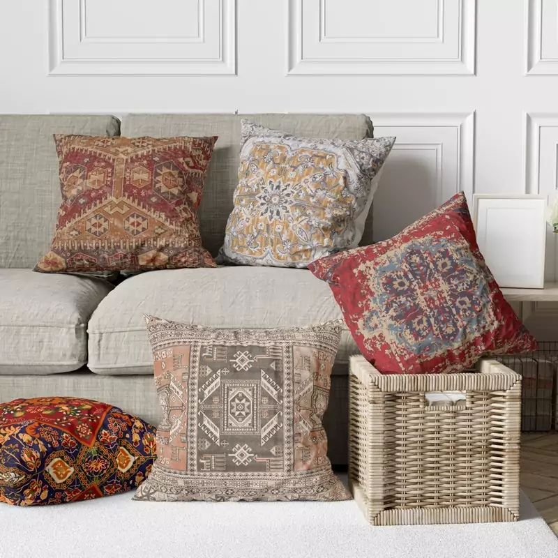 ست کوسن 5 تکه مخمل کد       48