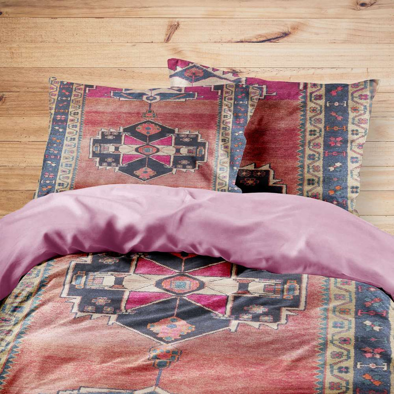 سرویس روتختی مدوپد طرح فرش لیلیان مدل C-Lilian02 یک نفره 4 تکه