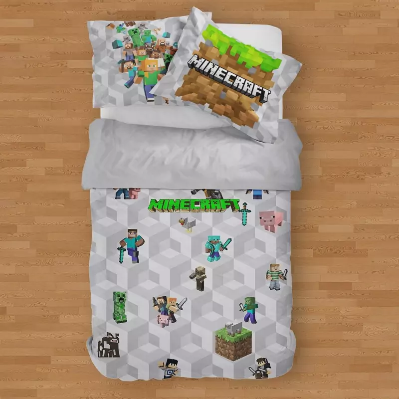 ست خواب یکنفره کد VM3-217MINECRAFT02