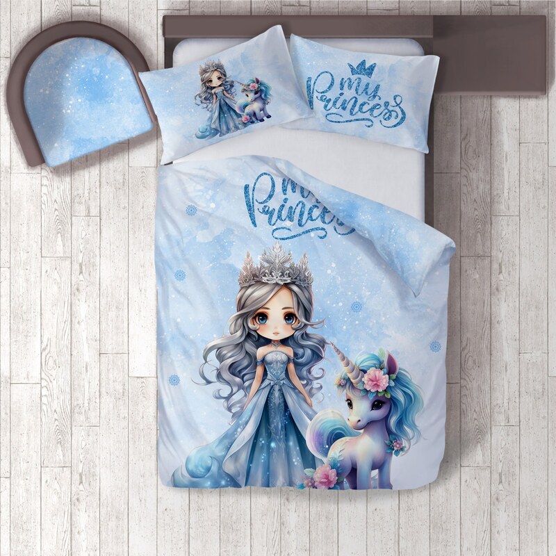 ست خواب یکنفره 4 تکه کد MYPRINCESS12