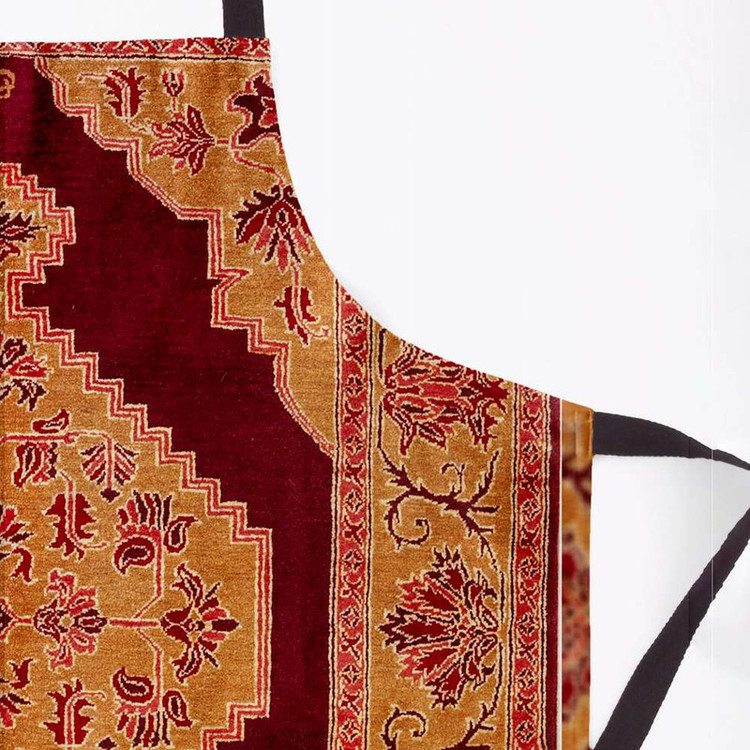 پیش بند آشپزخانه تینادکور طرح قالیچه بیجار مدرن لچک و ترنج مدل C-bijar-M42