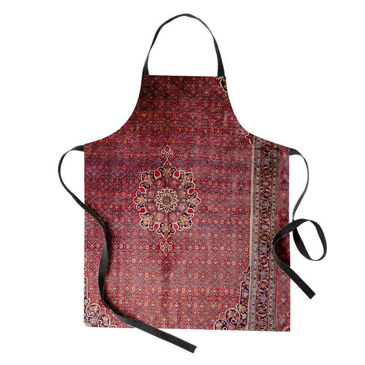 پیش بند آشپزخانه تینادکور طرح فرش بیجار لچک و ترنج مدل C-bijar34