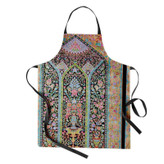پیش بند آشپزخانه تینادکور طرح فرش قم محرابی گلدانی مدل C-Ghom0100