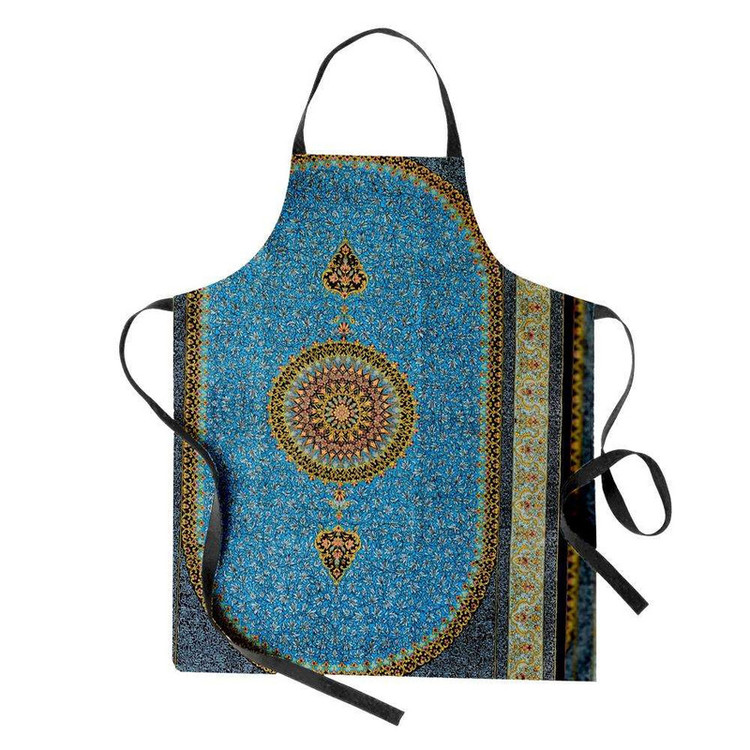 پیش بند آشپزخانه تینادکور طرح فرش قم ترنجی مدل C-Ghom103