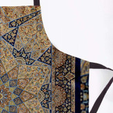 پیش بند آشپزخانه تینادکور طرح قالی قم ترنج هندسی مدل C-Ghom137