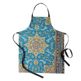 پیش بند آشپزخانه تینادکور طرح قالیچه قم لچک و ترنج مدل C-Ghom149