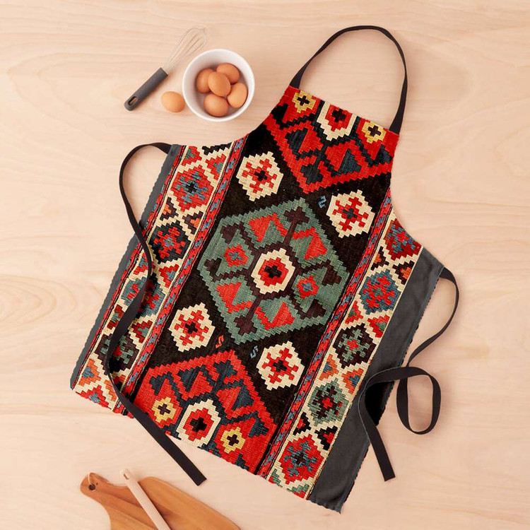 پیش بند آشپزخانه تینادکور طرح کناره ترکمن مدل mod00058
