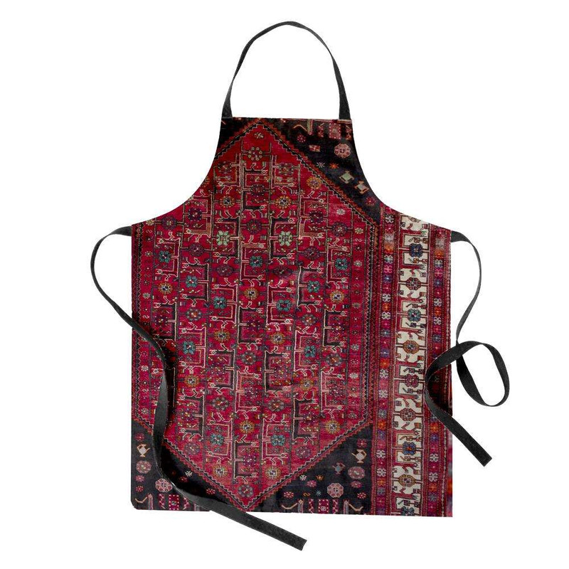 پیش بند آشپزخانه تینادکور طرح فرش کردی مدل C-Kordi01
