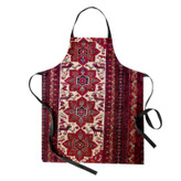 پیش بند آشپزخانه تینادکور طرح فرش بلوچ چهارترنج لچکی مدل C-balouch18
