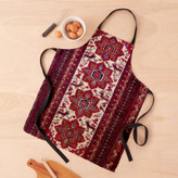 پیش بند آشپزخانه تینادکور طرح فرش بلوچ چهارترنج لچکی مدل C-balouch18