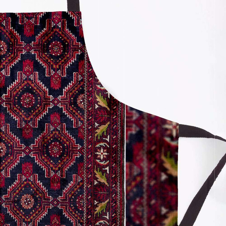 پیش بند آشپزخانه تینادکور طرح فرش بلوچ قابی مدل C-balouch29