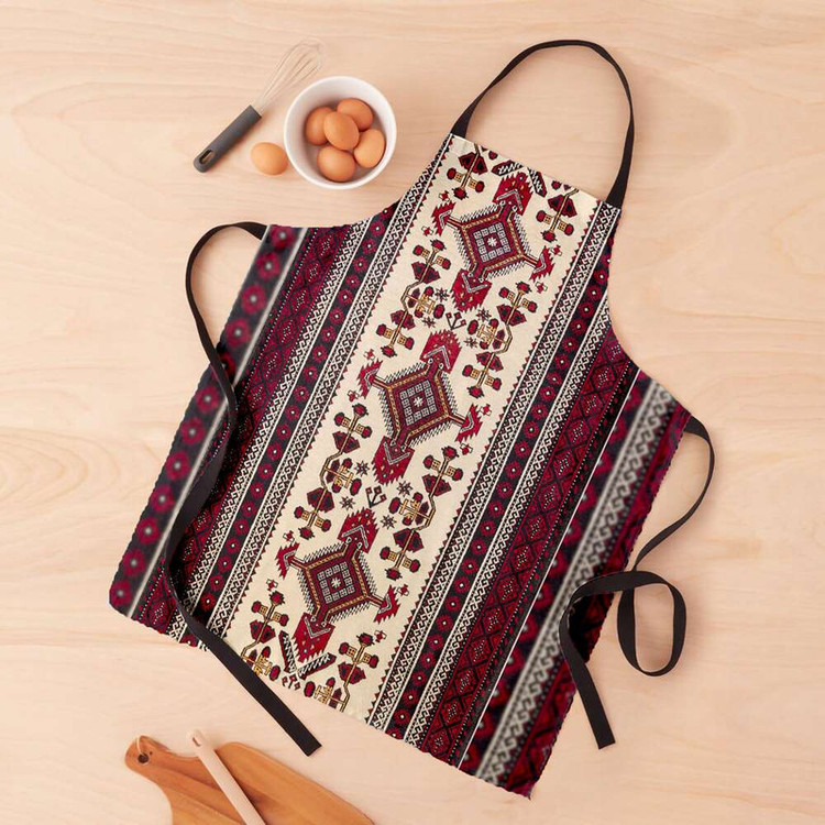 پیش بند آشپزخانه تینادکور طرح قالیچه بلوچ سهترنج مدل C-balouch35