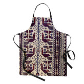 پیش بند آشپزخانه تینادکور طرح قالیچه بلوچ طاووسی مدل C-balouch46