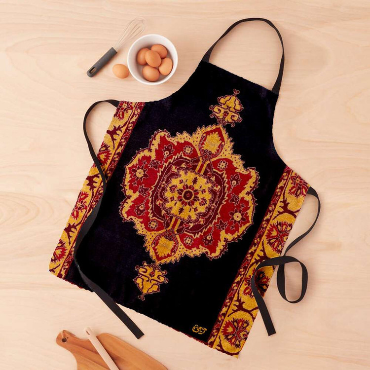 پیش بند آشپزخانه تینادکور طرح قالیچه بیجار مدرن ترنجی مدل C-bijar-M39