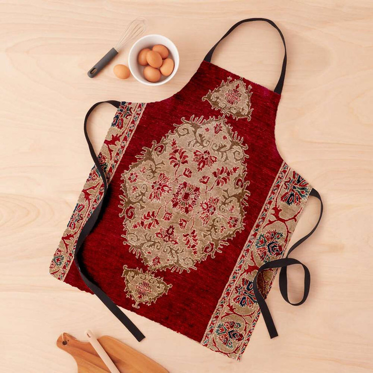 پیش بند آشپزخانه تینادکور طرح قالیچه بیجار مدرن ترنجی مدل C-bijar-M68