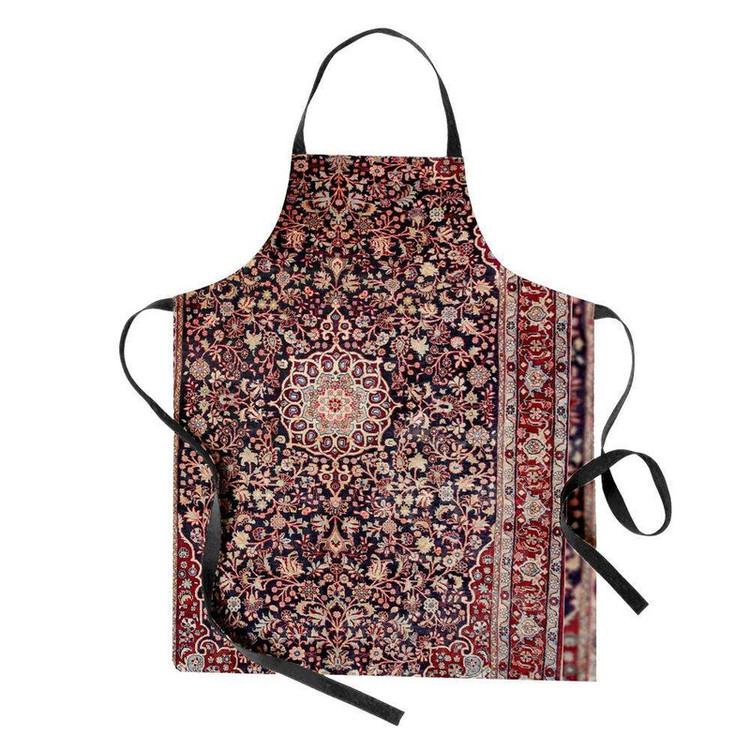 پیش بند آشپزخانه تینادکور طرح فرش بیجار لچک و ترنج مدل C-bijar03