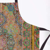 پیش بند آشپزخانه تینادکور طرح فرش قم لچک و ترنج هندسی مدل C-Ghom099