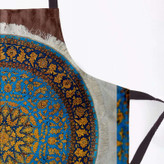 پیش بند آشپزخانه تینادکور طرح فرش قم گرد ترنجی مدل C-Ghom102
