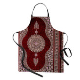 پیش بند آشپزخانه تینادکور طرح قالی قم ترنجی طرهدار مدل C-Ghom165