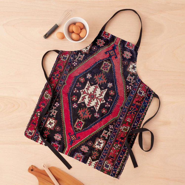 پیش بند آشپزخانه تینادکور طرح فرش آوه لچک ترنج مدل C-aveh04