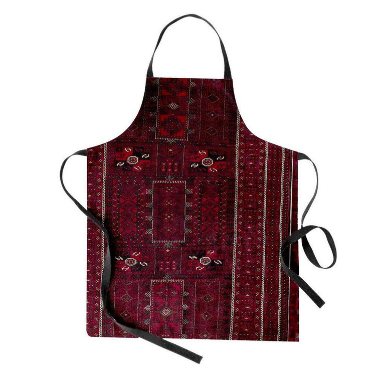 پیش بند آشپزخانه تینادکور طرح فرش بلوچ یعقوبخانی آنتیک مدل C-balouch03