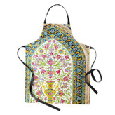 پیش بند آشپزخانه تینادکور طرح کاشی قاب و گوشواره مدل mod00129