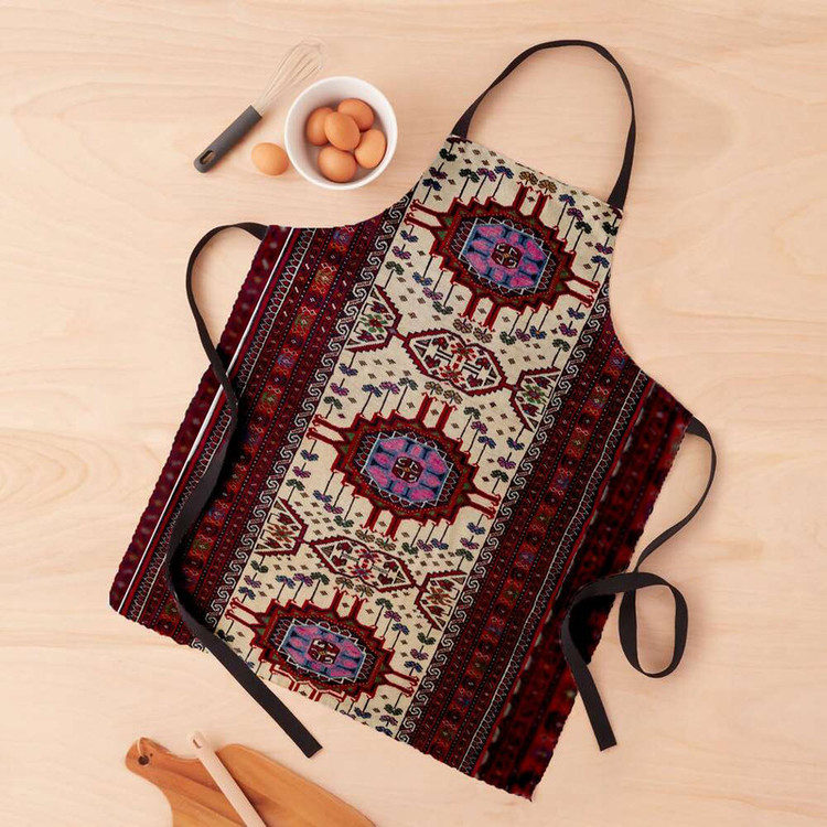 پیش بند آشپزخانه تینادکور طرح فرش بلوچ سهترنج مدل C-balouch19