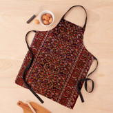 پیش بند آشپزخانه تینادکور طرح قالی بلوچ طاووسی مدل C-balouch51