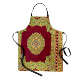پیش بند آشپزخانه تینادکور طرح قالیچه بیجار لچک و ترنج مدل C-bijar-M18
