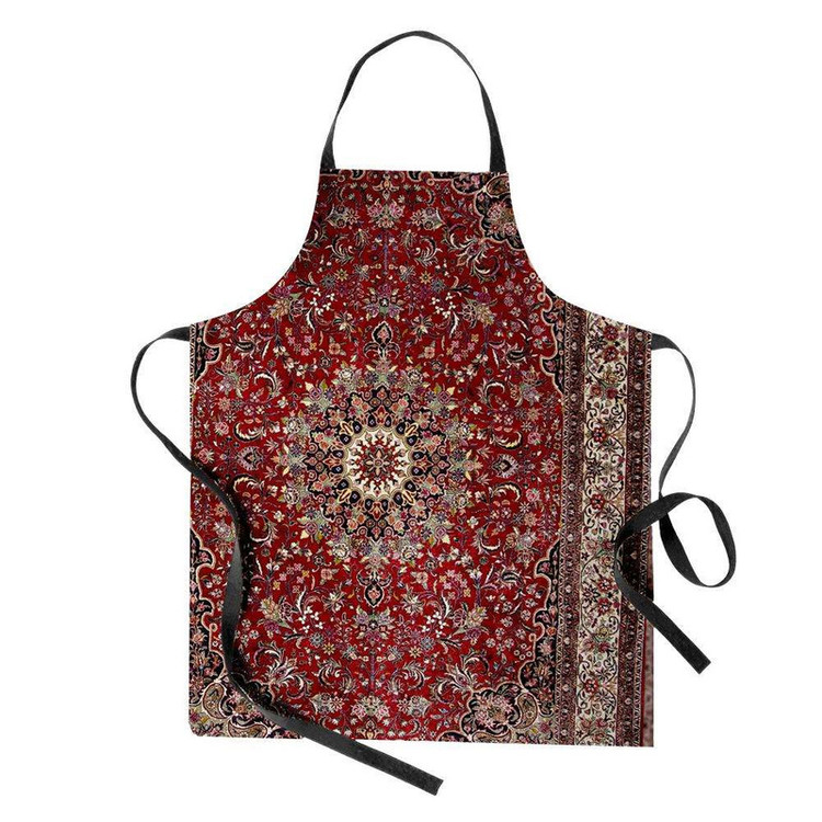 پیش بند آشپزخانه تینادکور طرح فرش بیجار لچک و ترنج مدل C-bijar35