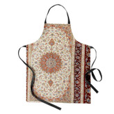پیش بند آشپزخانه تینادکور طرح فرش قم لچک و ترنج مدل C-Ghom058