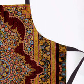پیش بند آشپزخانه تینادکور طرح قالی قم ترنجی طرهدار مدل C-Ghom163