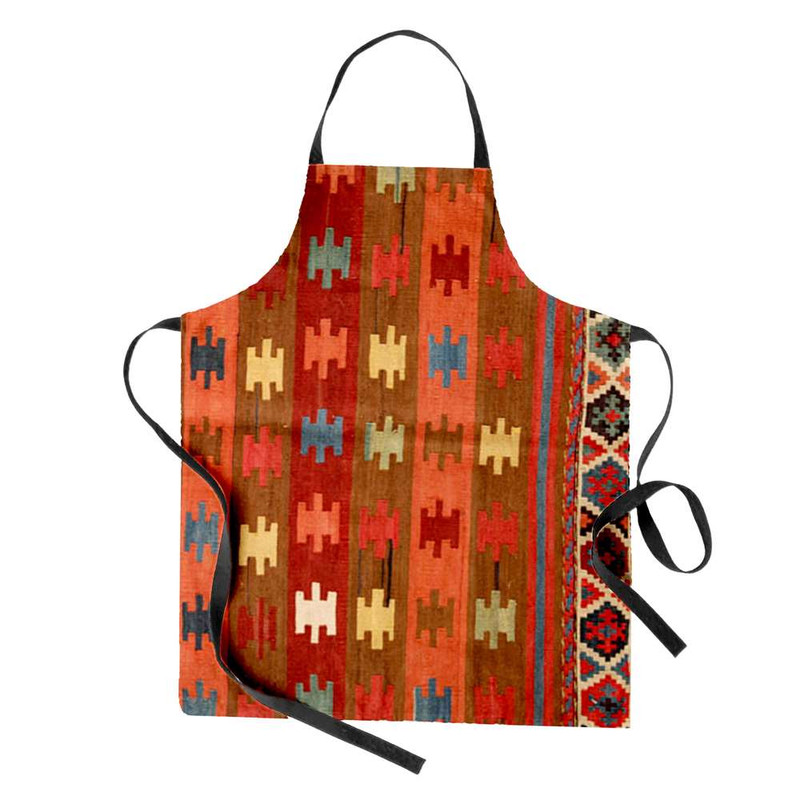 پیش بند آشپزخانه مدوپد طرح گلیم مدل pod00291