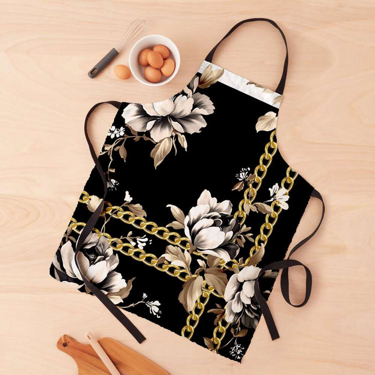 پیش بند آشپزخانه تینادکور طرح زنجیرک مدل pod00469