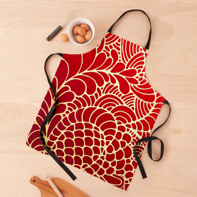 پیش بند آشپزخانه تینادکور طرح ژالان مدل pod00120