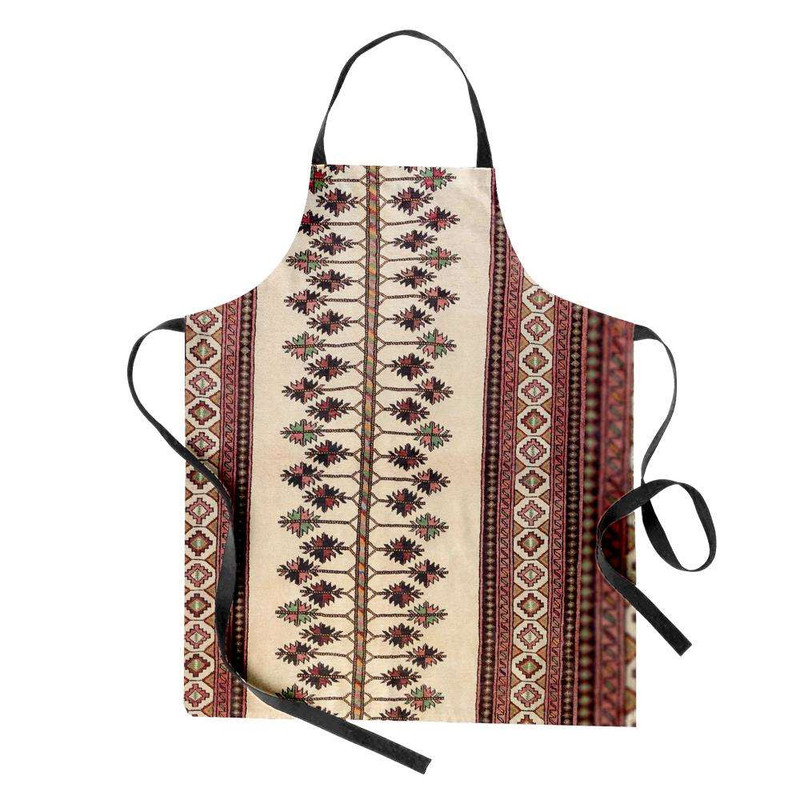 پیش بند آشپزخانه تینادکور طرح قالیچه بلوچ درختی مدل C-balouch45