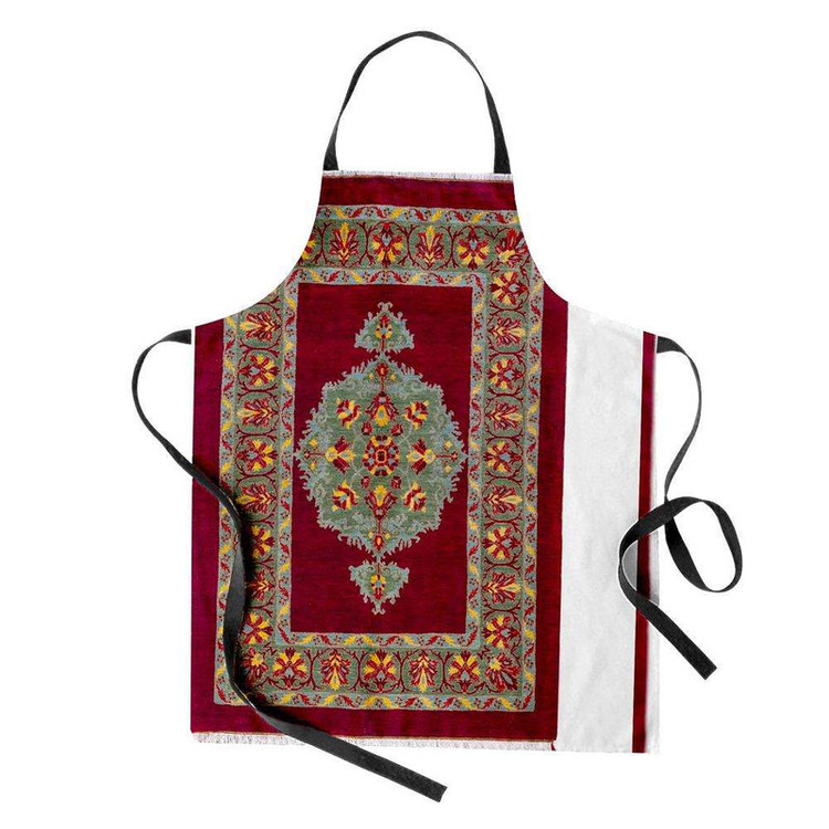 پیش بند آشپزخانه تینادکور طرح قالیچه بیجار مدرن ترنجی مدل C-bijar-M06