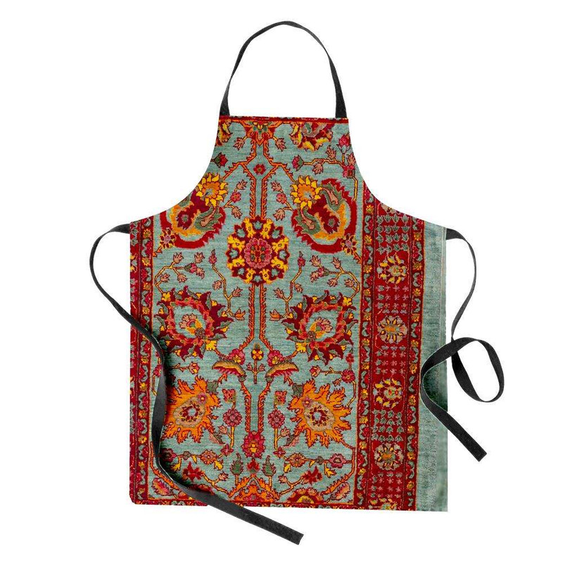 پیش بند آشپزخانه تینادکور طرح قالیچه بیجار افشان صفویه مدل C-bijar-M08