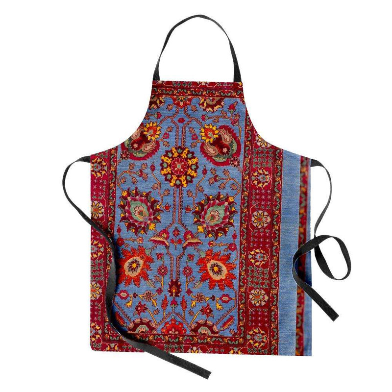 پیش بند آشپزخانه تینادکور طرح قالیچه بیجار مدرن افشان صفویه مدل C-bijar-M26