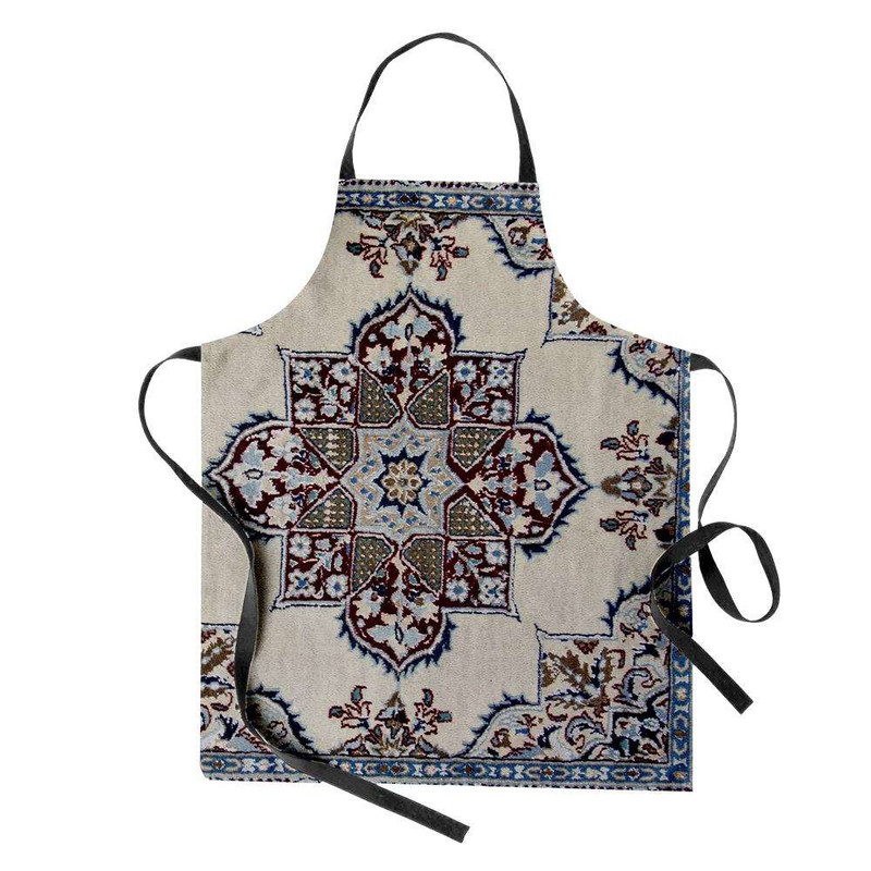 پیش بند آشپزخانه تینادکور طرح قالی بیجار مدرن لچک و ترنج مدل C-bijar-M80