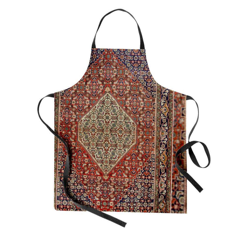 پیش بند آشپزخانه تینادکور طرح فرش بیجار لچک و ترنج مدل C-bijar36