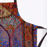 پیش بند آشپزخانه تینادکور طرح قالیچه قم محرابی گلدانی مدل C-Ghom125