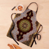 پیش بند آشپزخانه تینادکور طرح قالی قم ترنجی مدل C-Ghom141