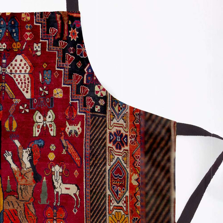 پیش بند آشپزخانه تینادکور طرح فرش شیراز مدل C-Shiraz38