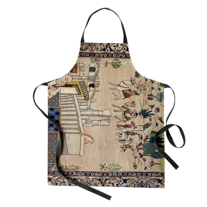 پیش بند آشپزخانه مدوپد طرح فرش تابلو مدل C-T00006